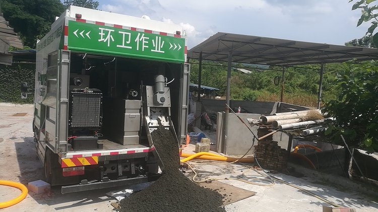 灵台污泥干湿分离技术