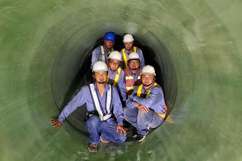 灵台清洗管道的几个步骤