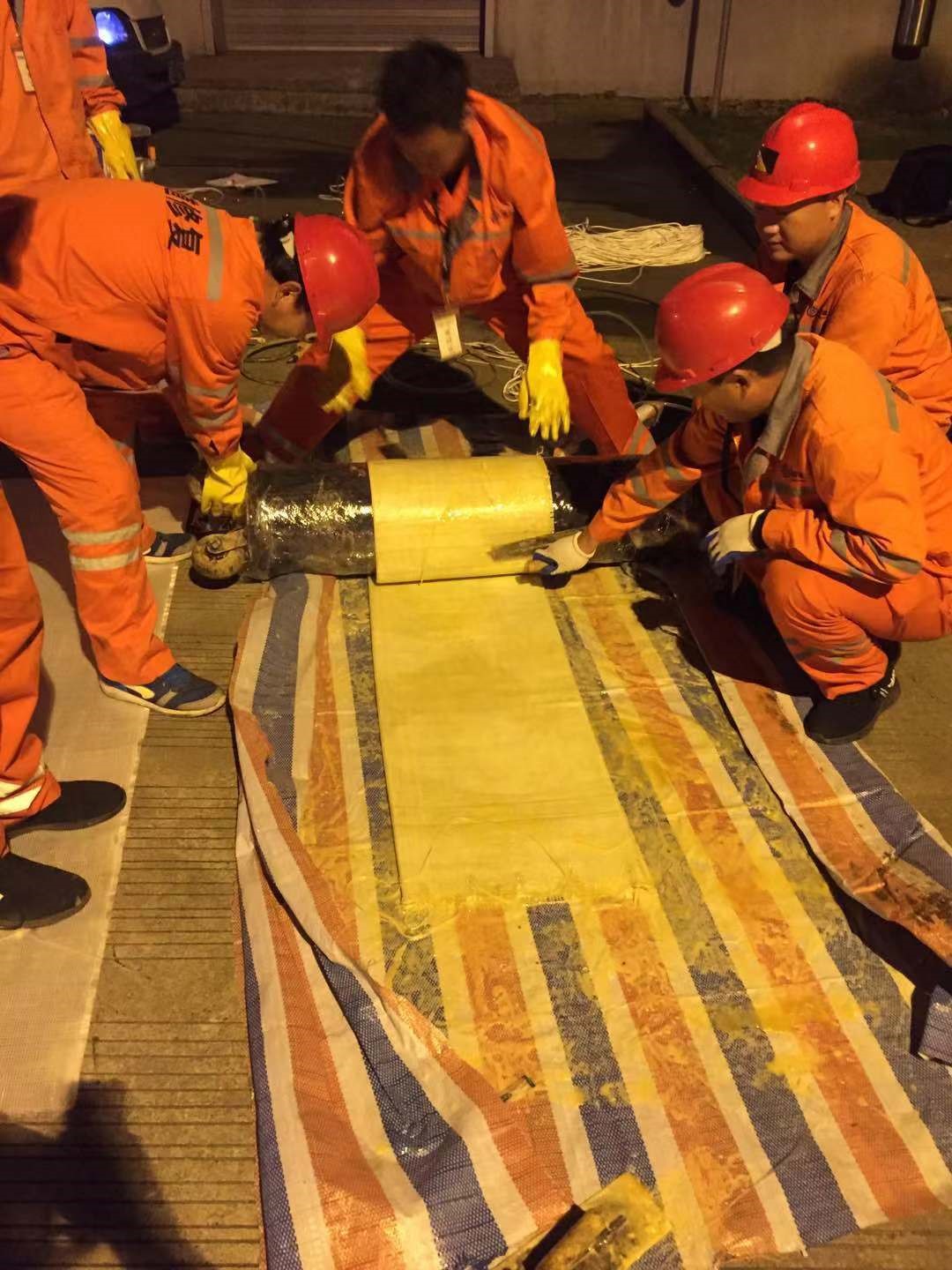 灵台CIPP局部树脂固化法